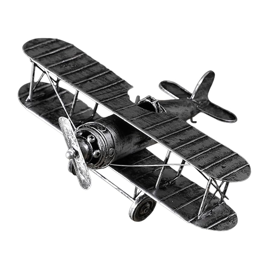 ヴィンテージ 木製 複葉戦闘機 パイロット 飛行機モデル アンティーク Amazon.co.jp: レトロ調 ブリキ 飛行機 戦闘機 複葉機モデル